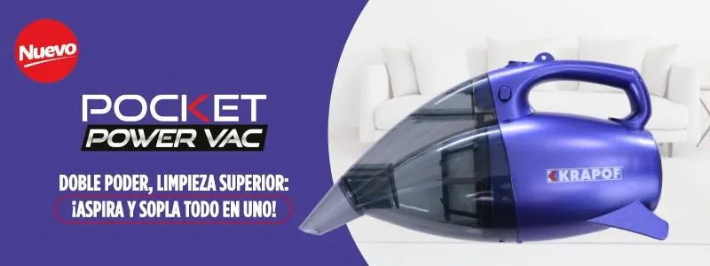 Aspiradora y Sopladora - Pocket Power Vac