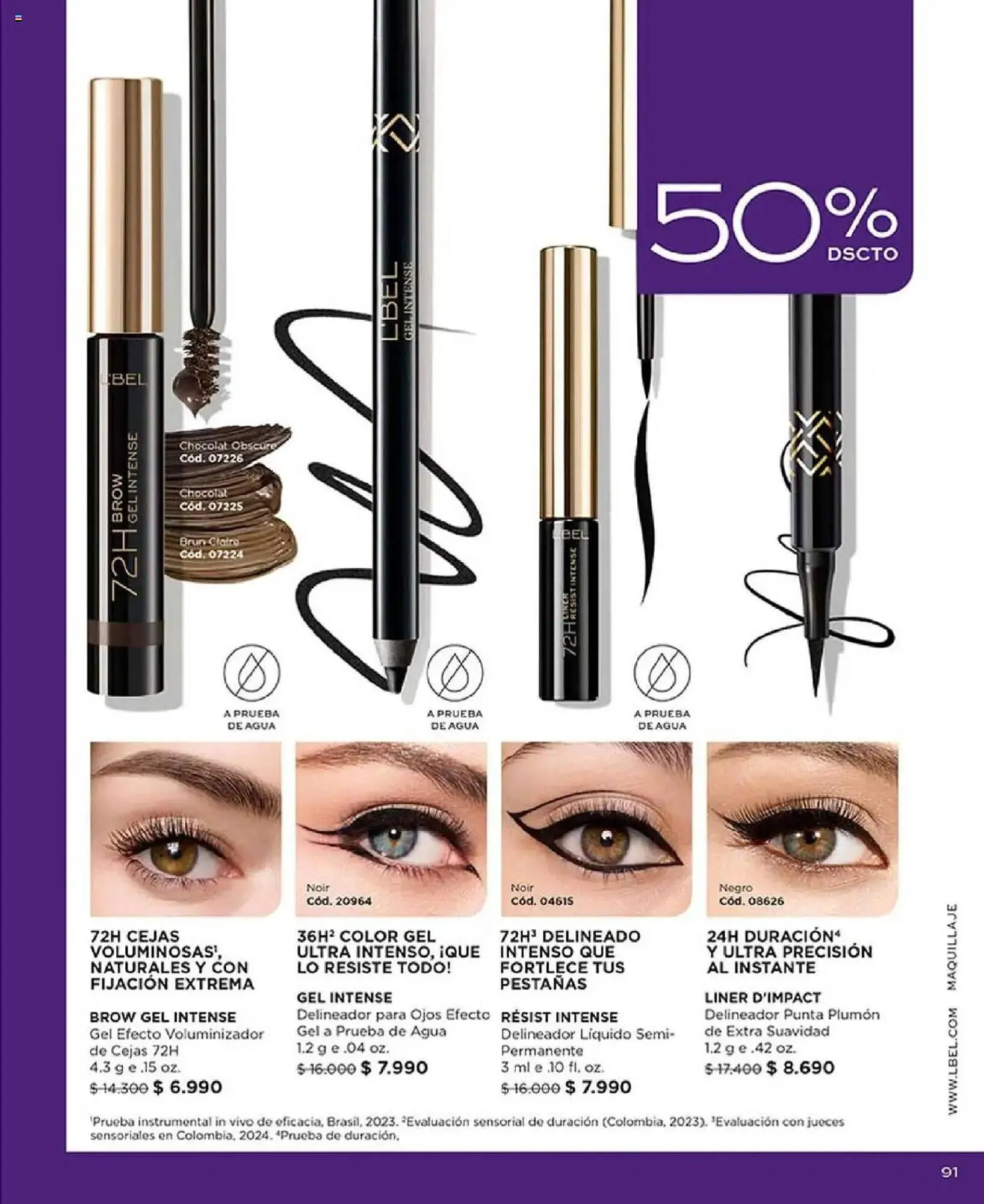 Catálogo de Catálogo L'Bel 29 de julio al 1 de septiembre 2025 - Página 91