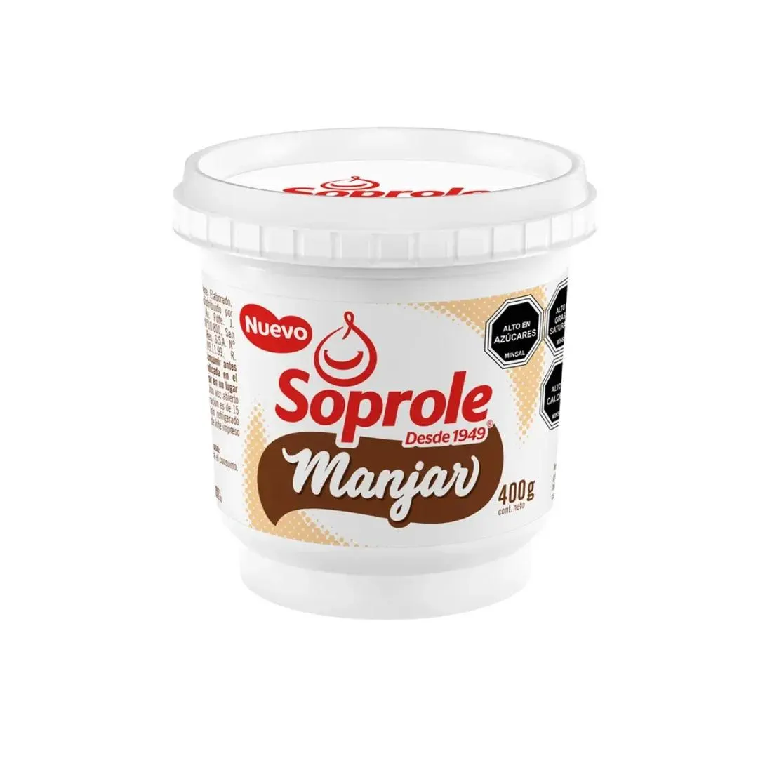 Manjar Soprole Pote, 400gr.