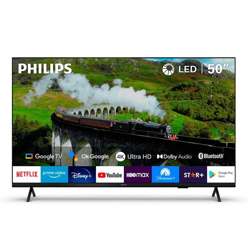 LED Smart TV 50" 50PUD7408 4K Ultra HD Philips