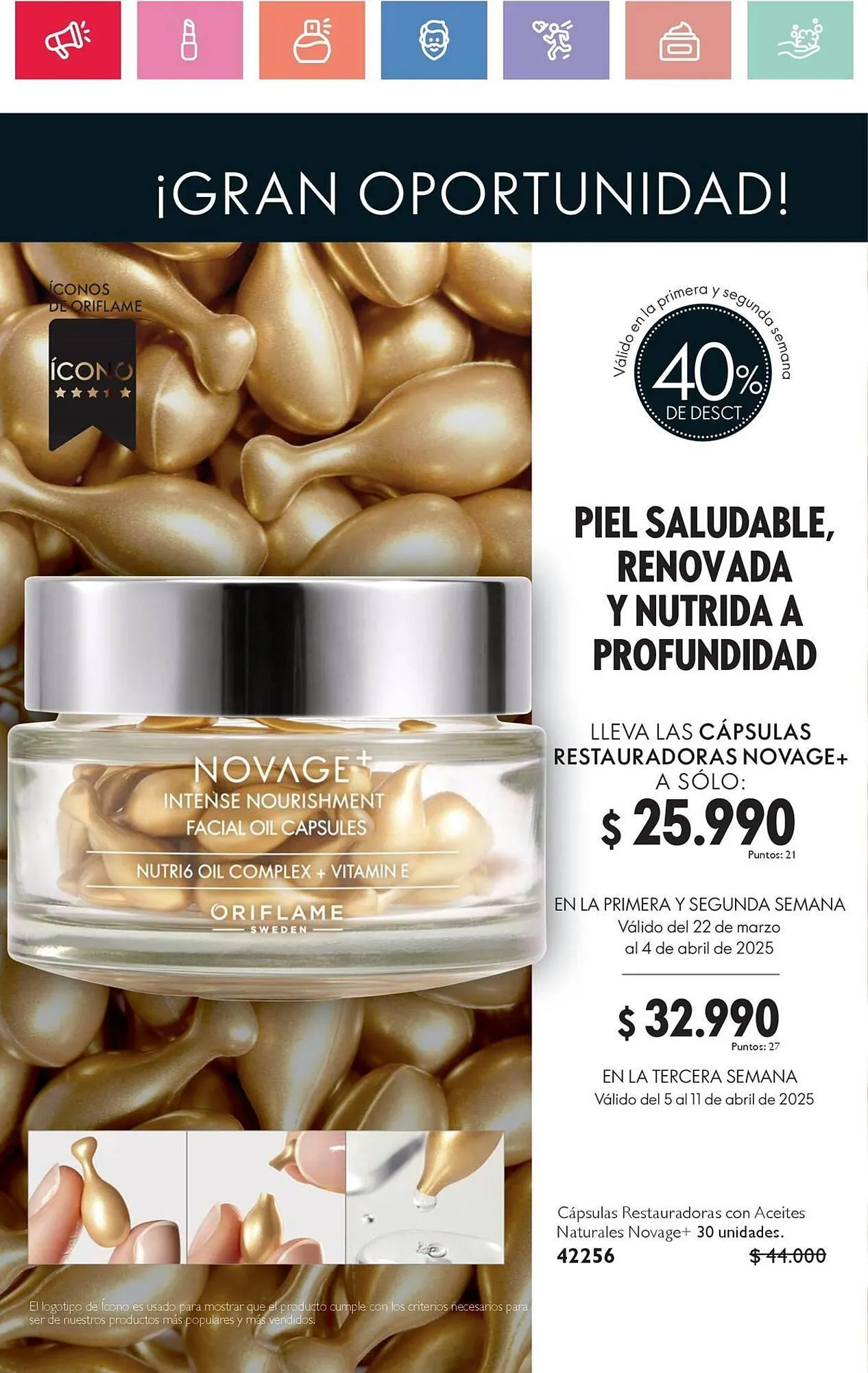 Catálogo de Catálogo Oriflame 22 de marzo al 22 de marzo 2025 - Página 43