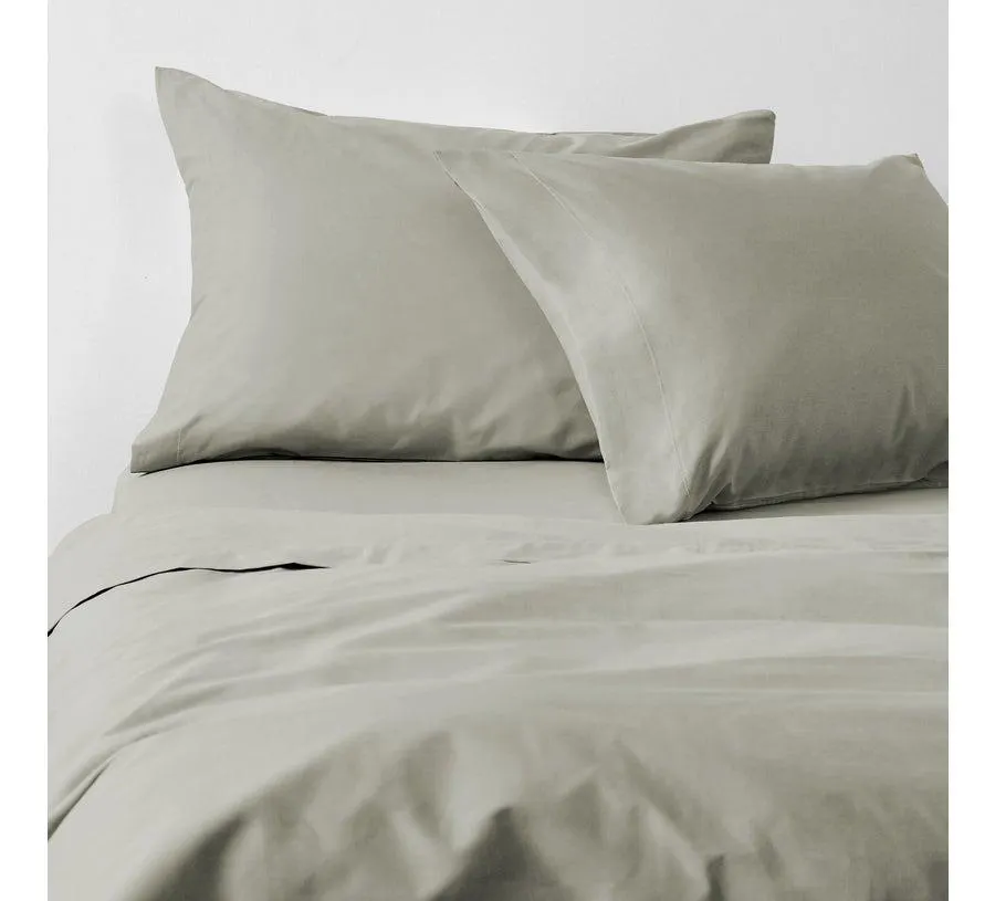 Sábanas 2 Plazas 300 Hilos Liso Olive