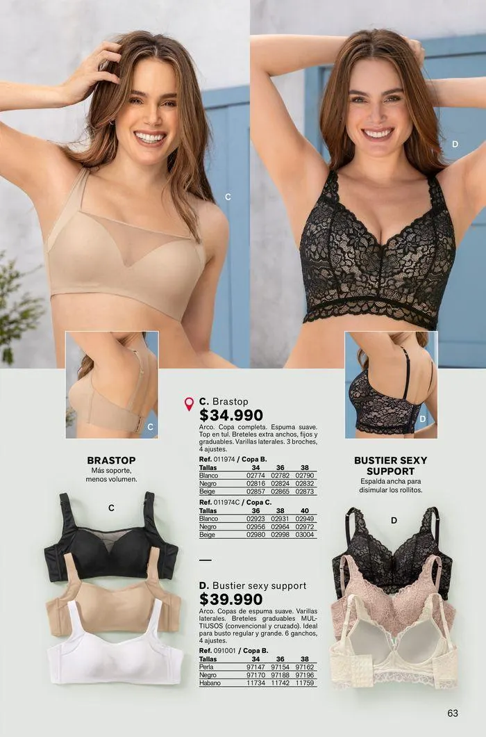 Catálogo de Ofertas Leonisa 23 de agosto al 6 de septiembre 2024 - Página 63