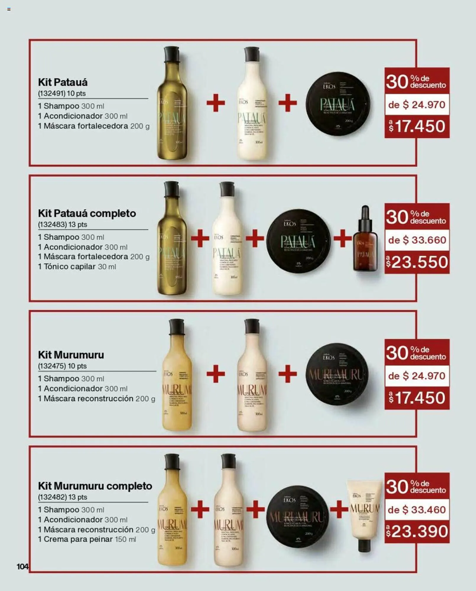 Catálogo de Catálogo Natura 1 de septiembre al 30 de septiembre 2023 - Página 104