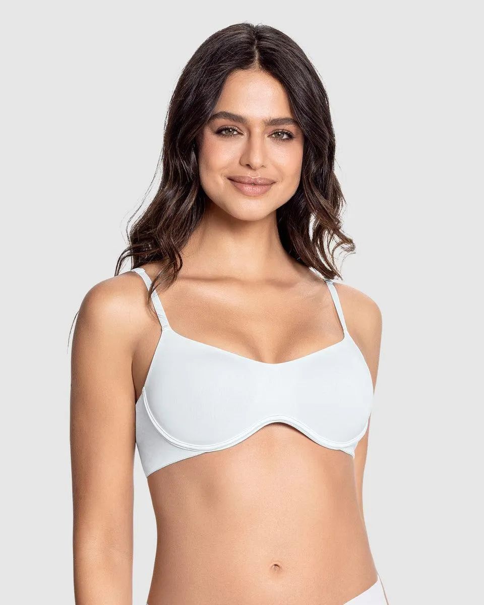 Sostén ultraliviano con copas internas fijas