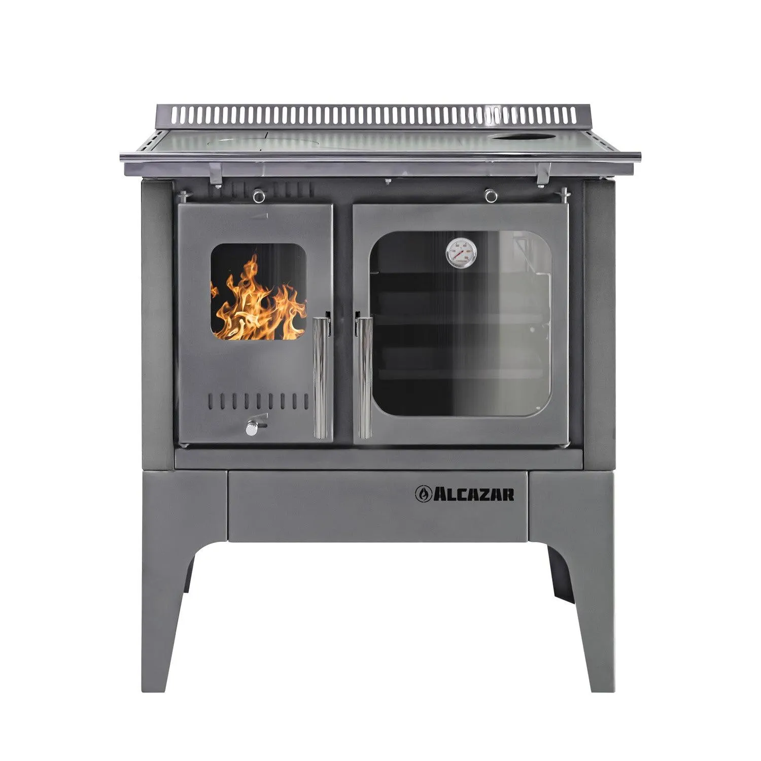 Cocina A Leña Europea S900 Alcazar