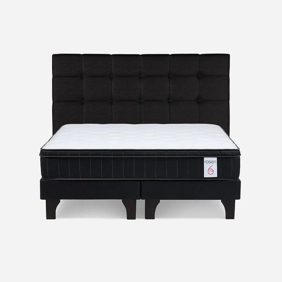 Cama New Style 6 Plus King + Respaldo Issey