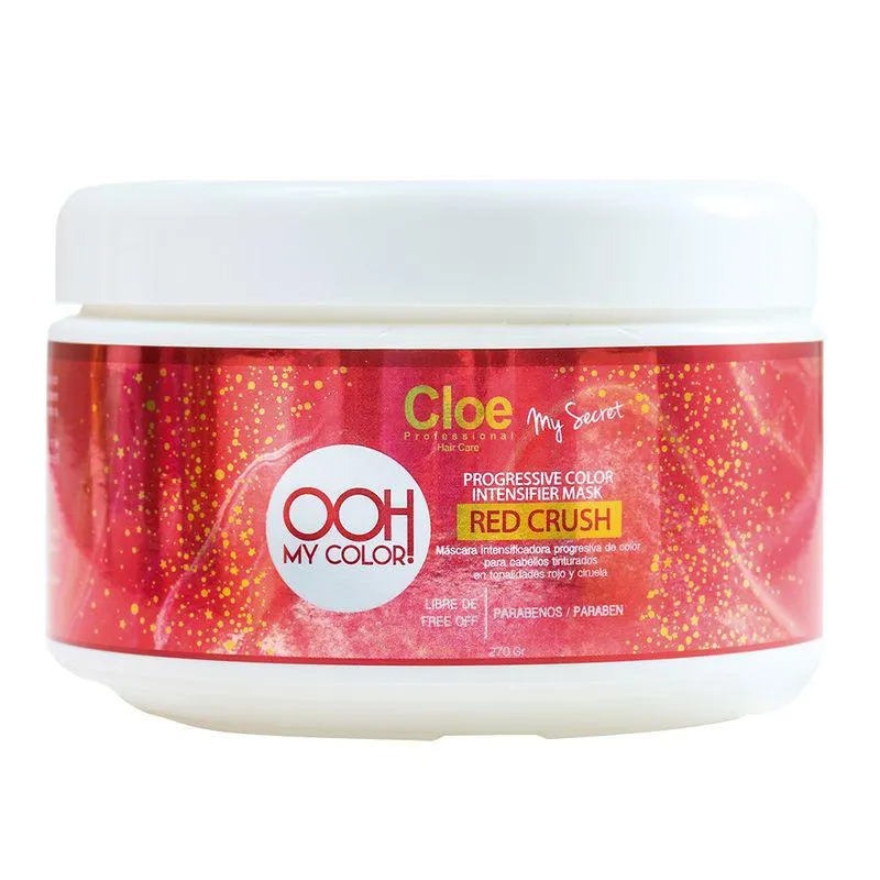Máscara con color Cloe Red 270 gr