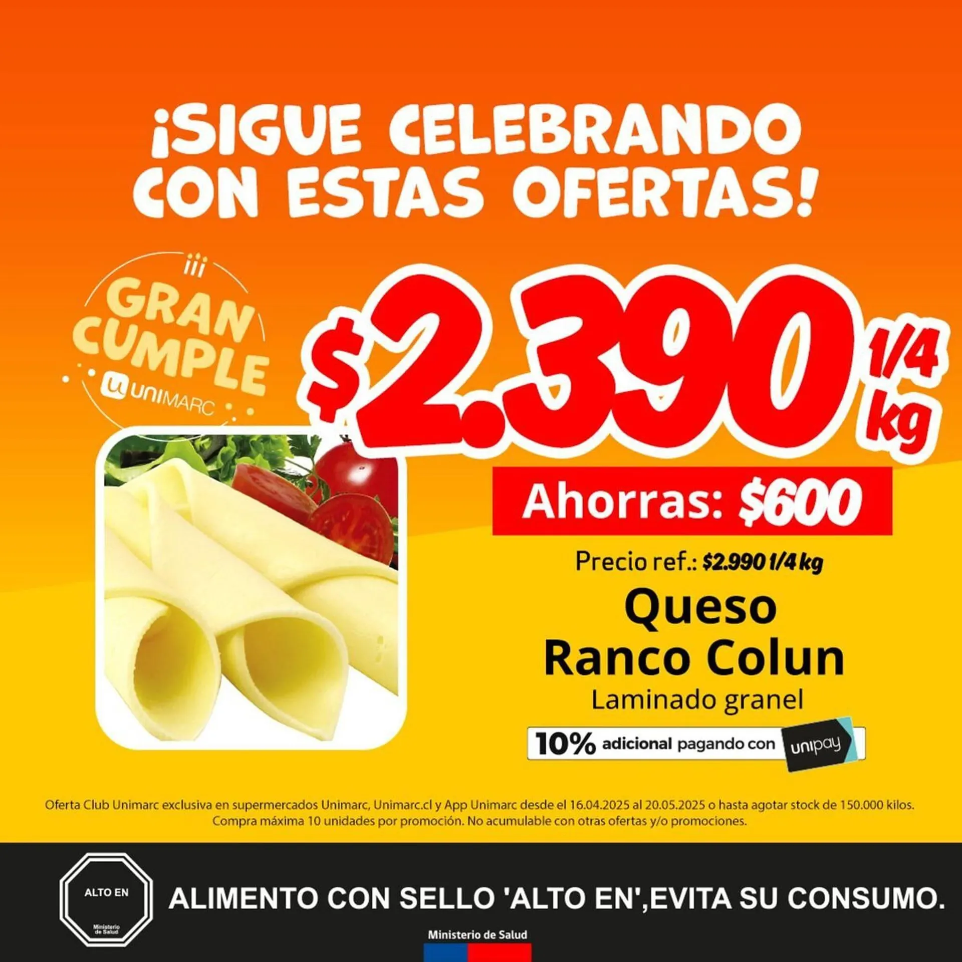 Catálogo de Catálogo Unimarc 23 de abril al 20 de mayo 2025 - Página 2