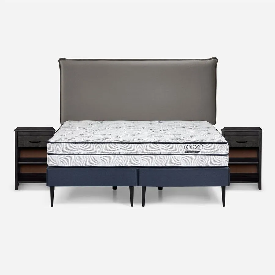 Cama Autonomy Sky de 2 Plazas + Muebles Maurice