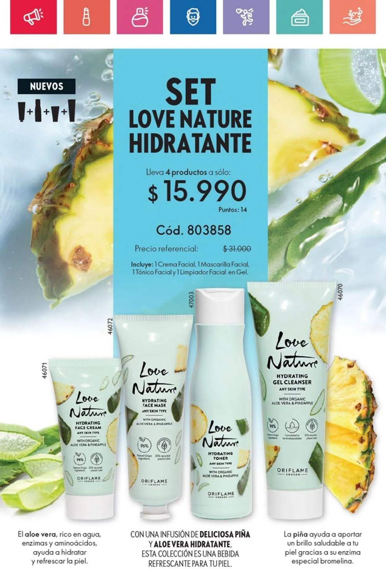 Catálogo de Oriflame 28 de septiembre al 18 de octubre 2024 - Página 106