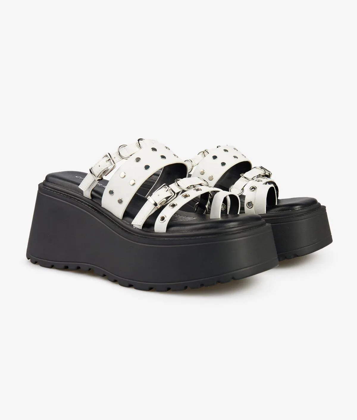 Sandalias 4466 Efecto Cuero