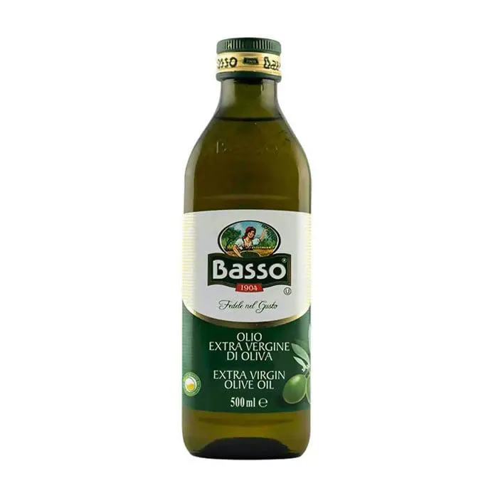 Aceite Oliva Basso Extra Virgen 500 cc