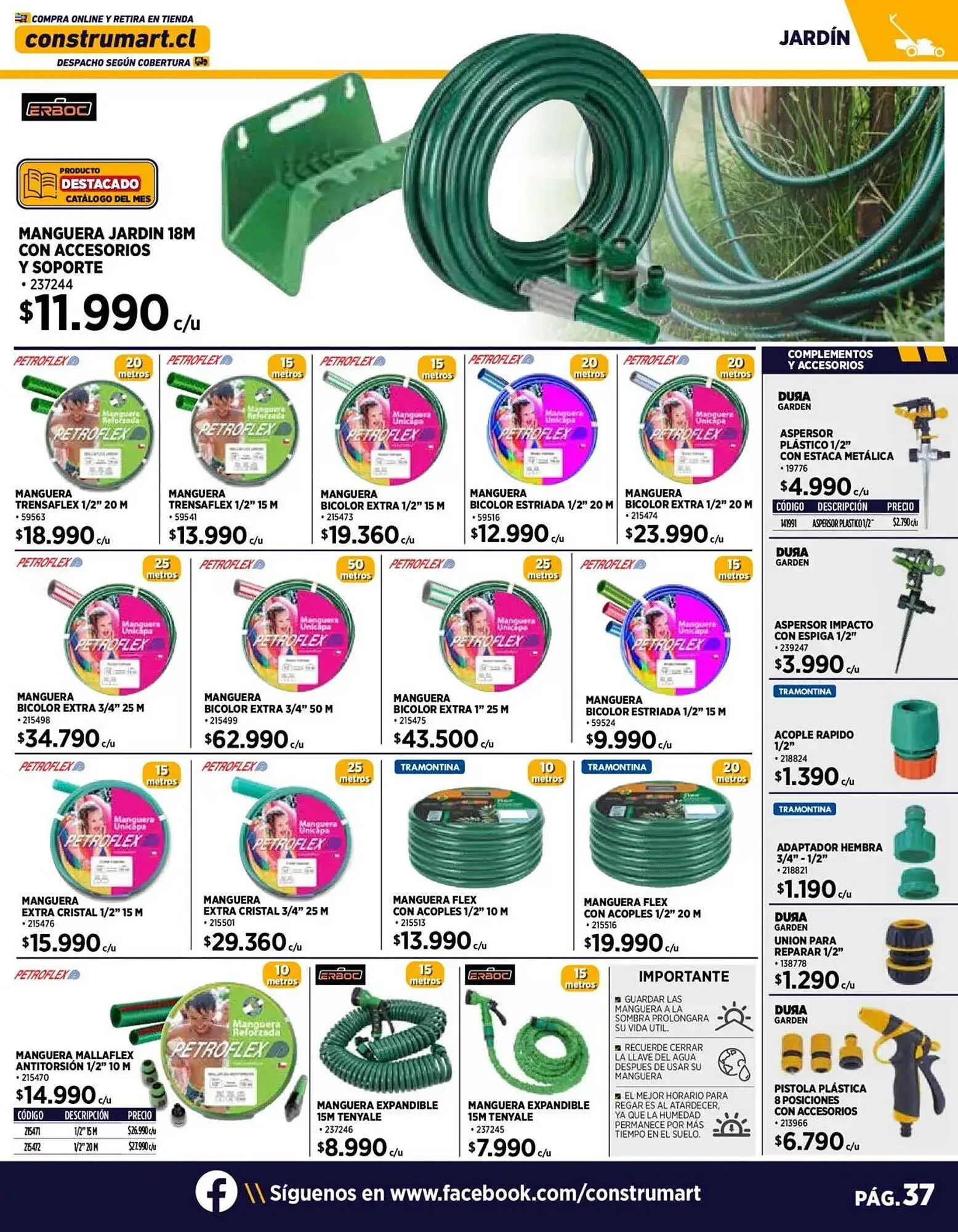 Catálogo de Catálogo Construmart 1 de febrero al 28 de febrero 2025 - Página 37