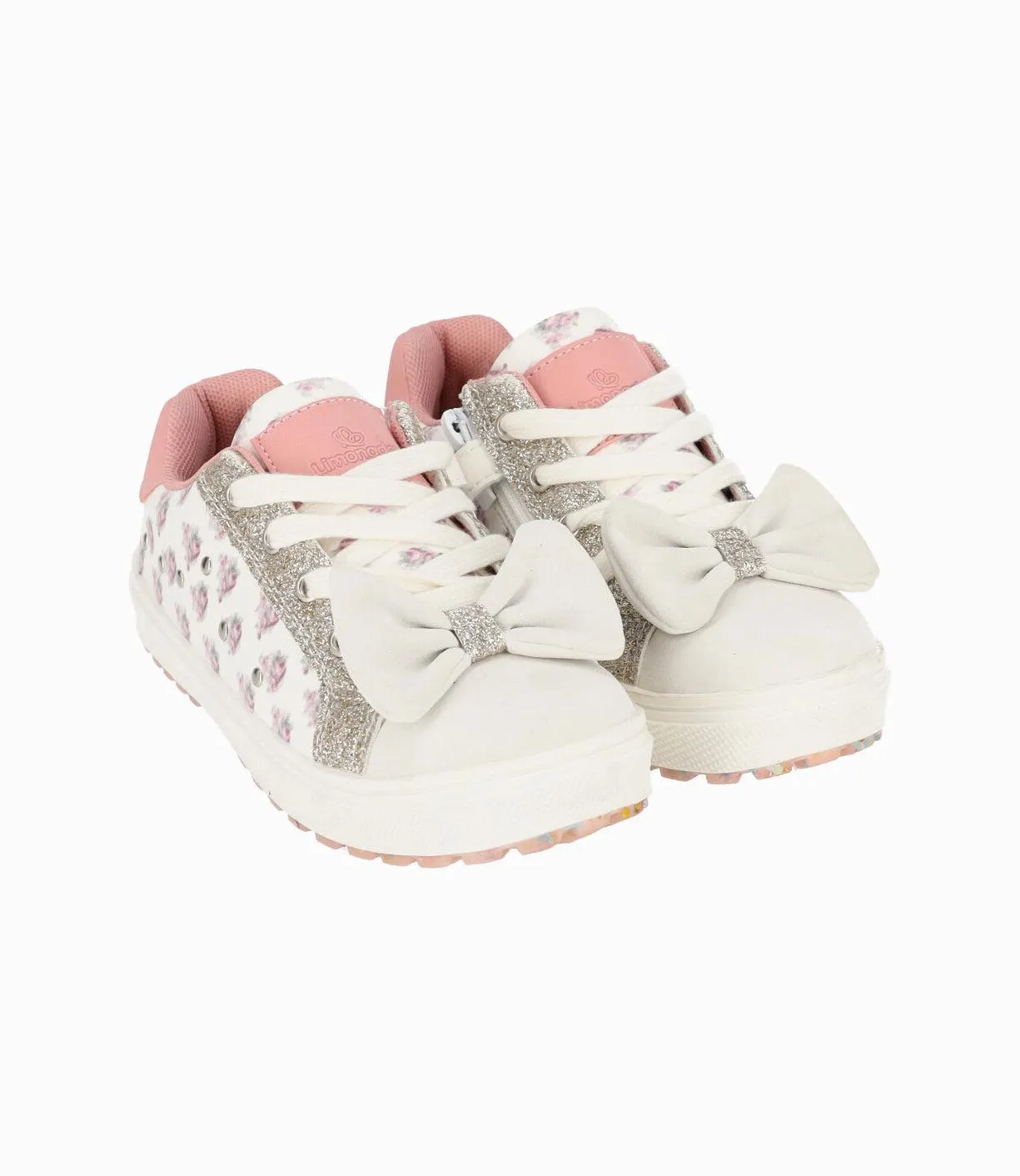 Zapatilla Niña Con Flores