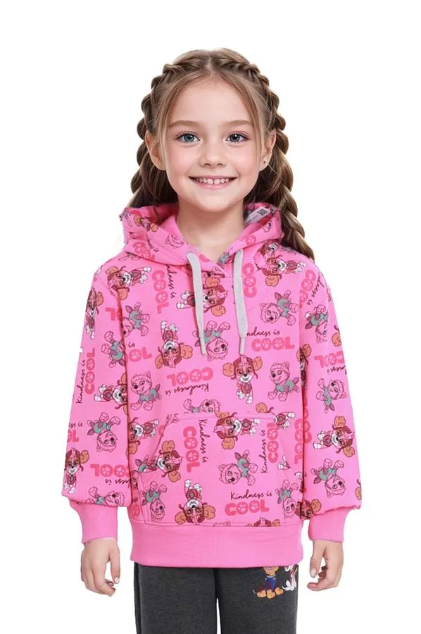 PolerÓn niÑa paw patrol rosa