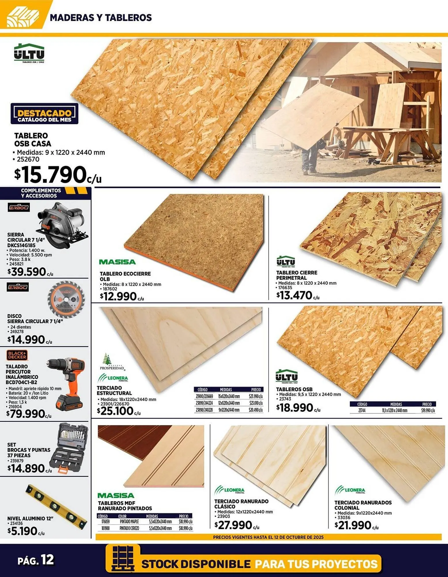 Catálogo de Catálogo Construmart 1 de octubre al 31 de octubre 2025 - Página 12