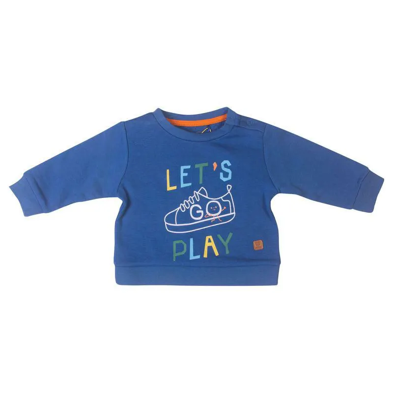 Polerón Bebe Niño Azul