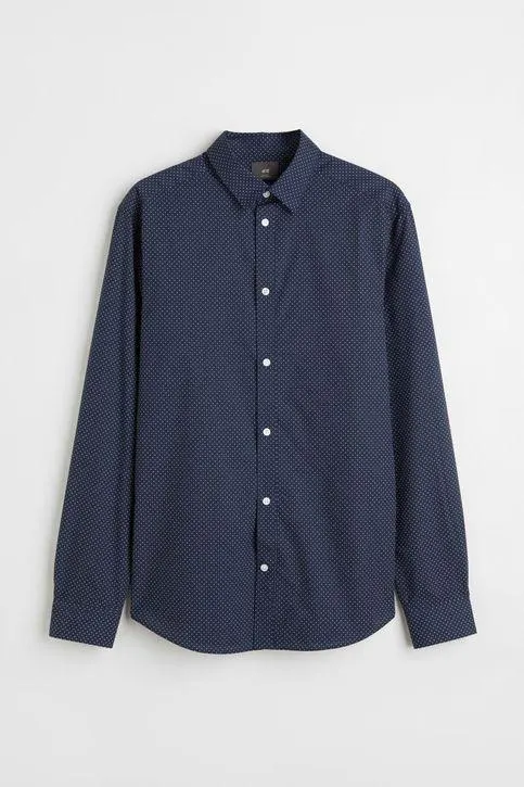 Camisa Easy-iron Slim Fit