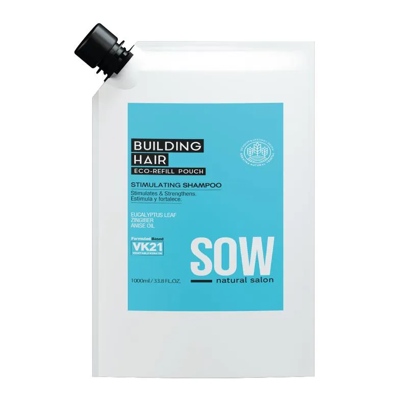 Building Hair - Stimulating Shampoo Refill 1000ml