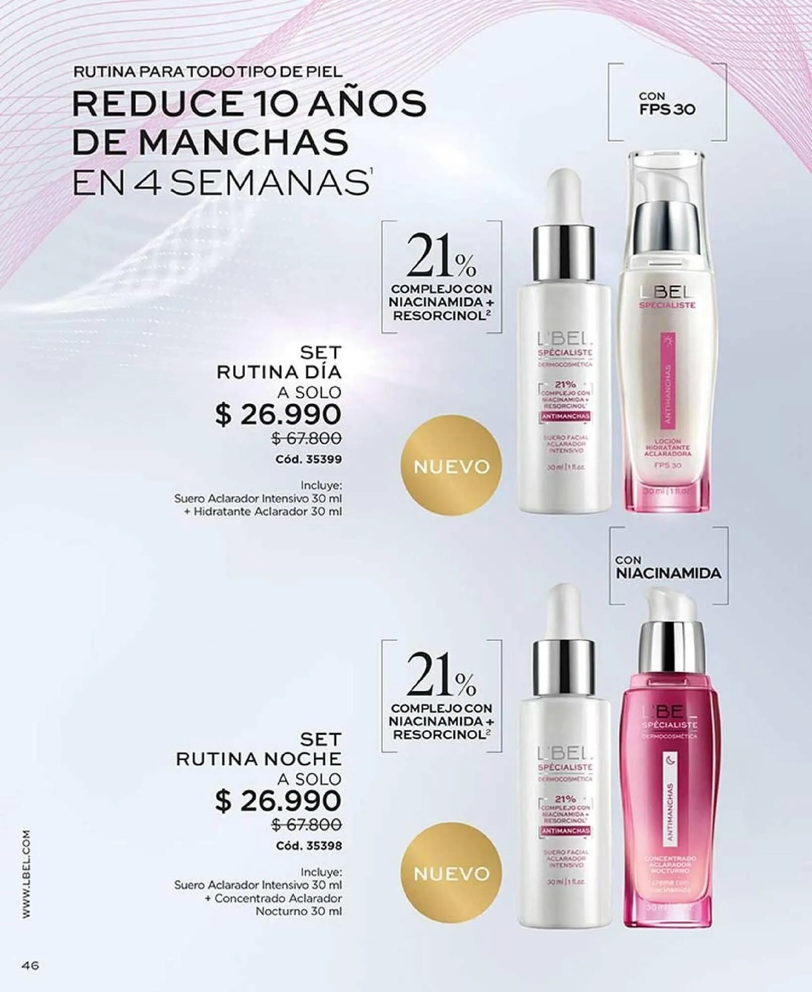 Catálogo de Catálogo L'Bel 4 de marzo al 31 de marzo 2025 - Página 46