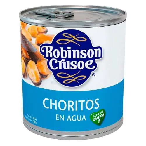Chorito R.Crusoe Agua 425 Grs
