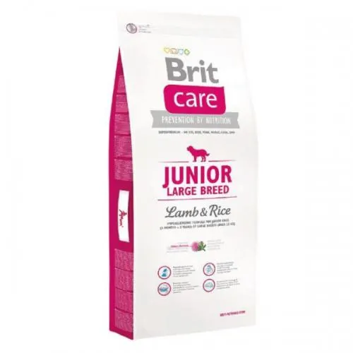 BRIT CARE JUNIOR LARGE BREED LAMB & RICE