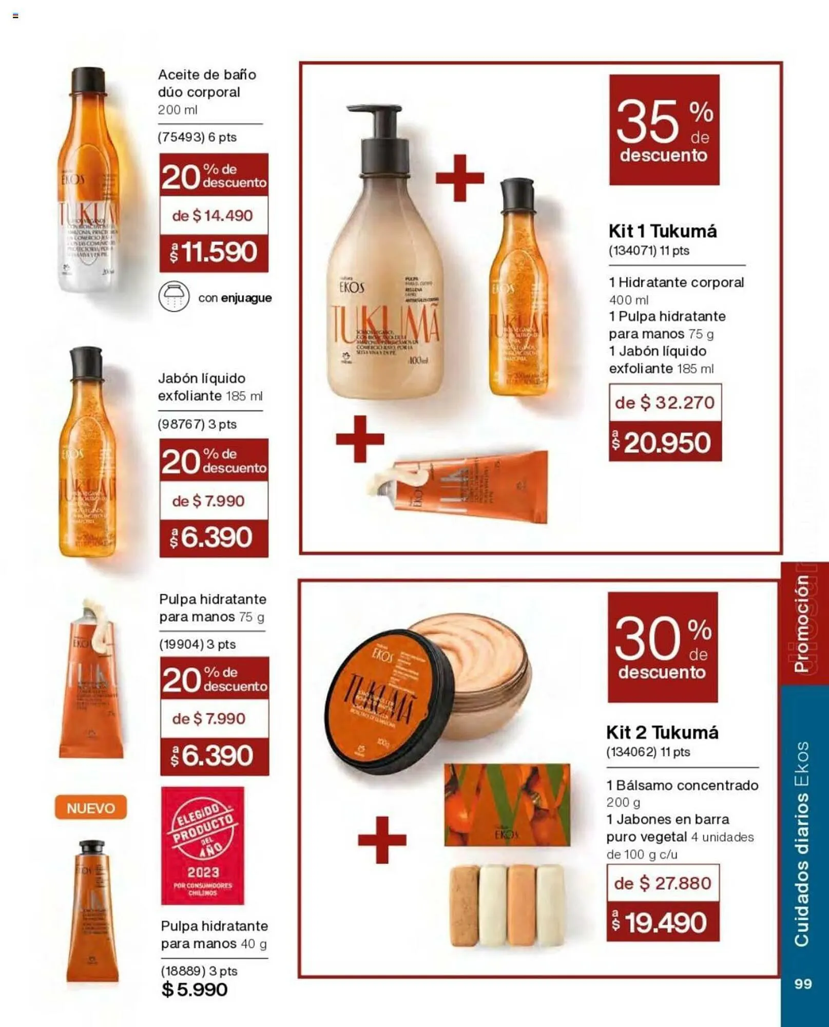 Catálogo de Catálogo Natura 1 de julio al 31 de octubre 2023 - Página 99