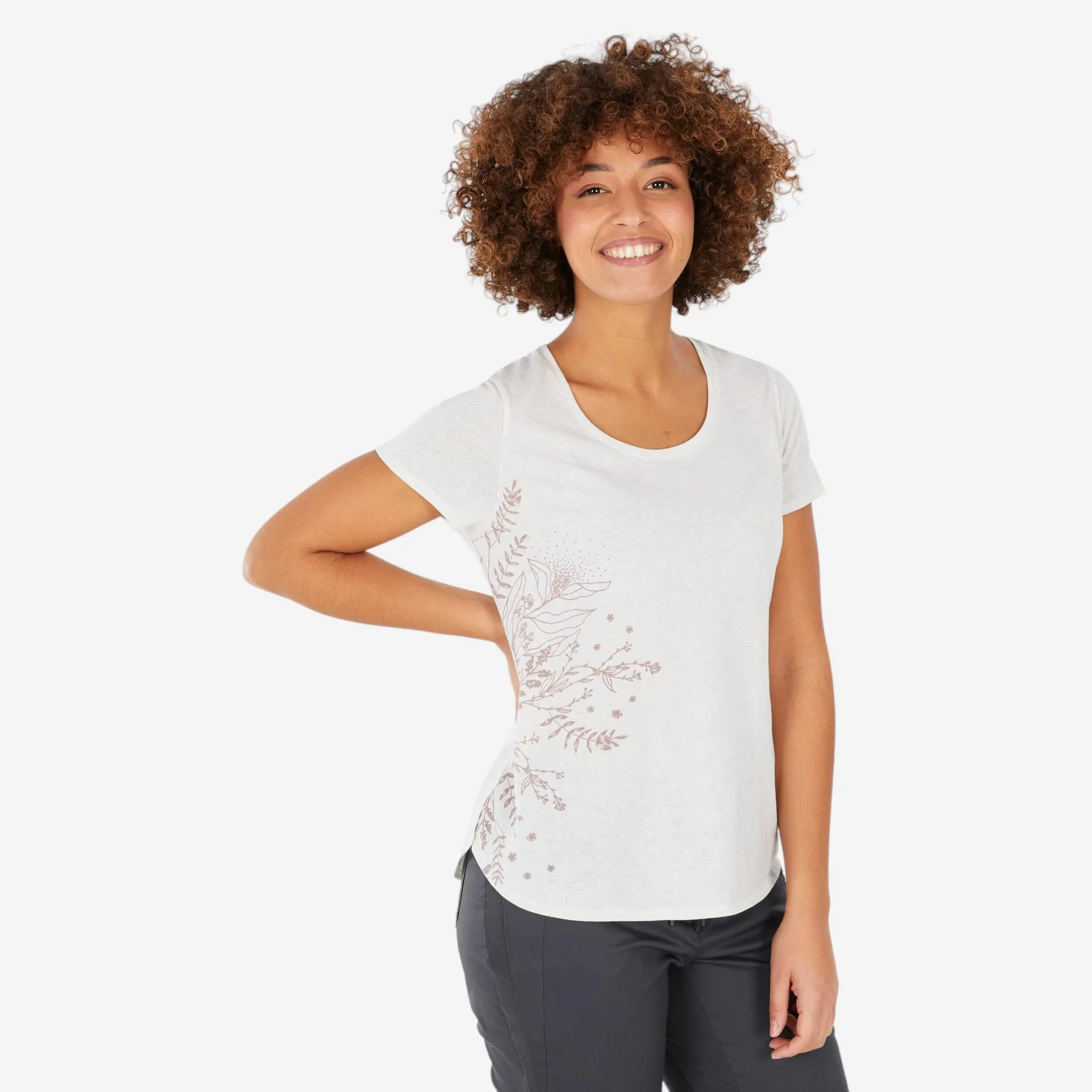 T-shirt de randonnée femme – NH 500