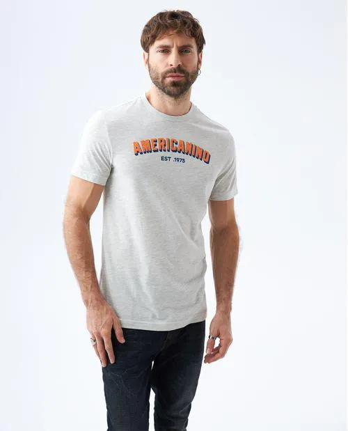 Camiseta cuello redondo para hombre
