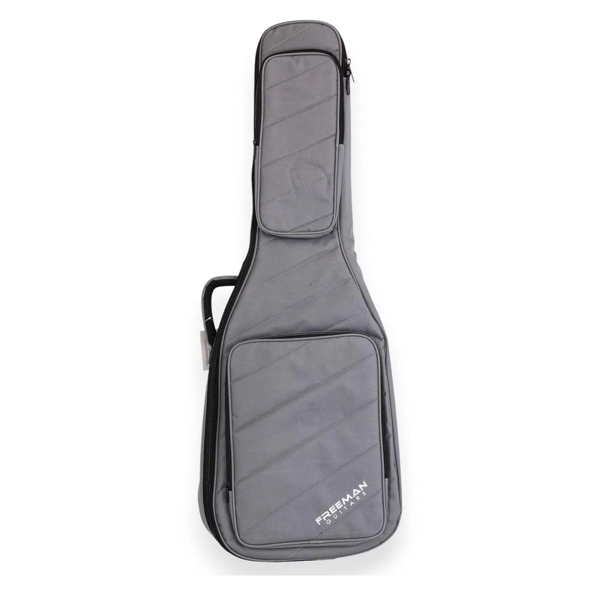Funda para guitarra eléctrica Freeman color gris