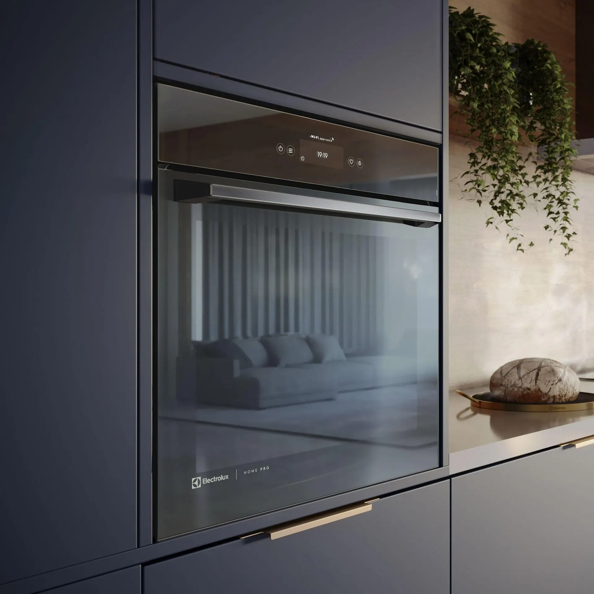 Horno Empotrable Eléctrico 80L Freidora de Aire y Wifi OE9XS Electrolux