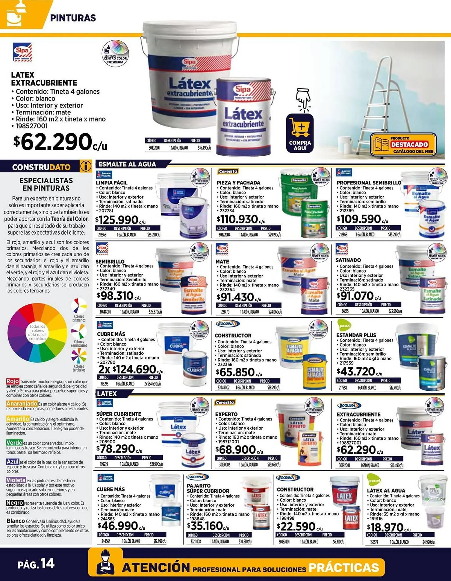 Catálogo de Catálogo Construmart 3 de abril al 28 de abril 2024 - Página 14