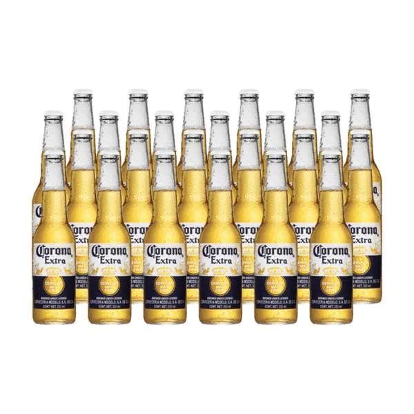 Cerveza Corona botella 330 CC x24 | Liquidos.cl