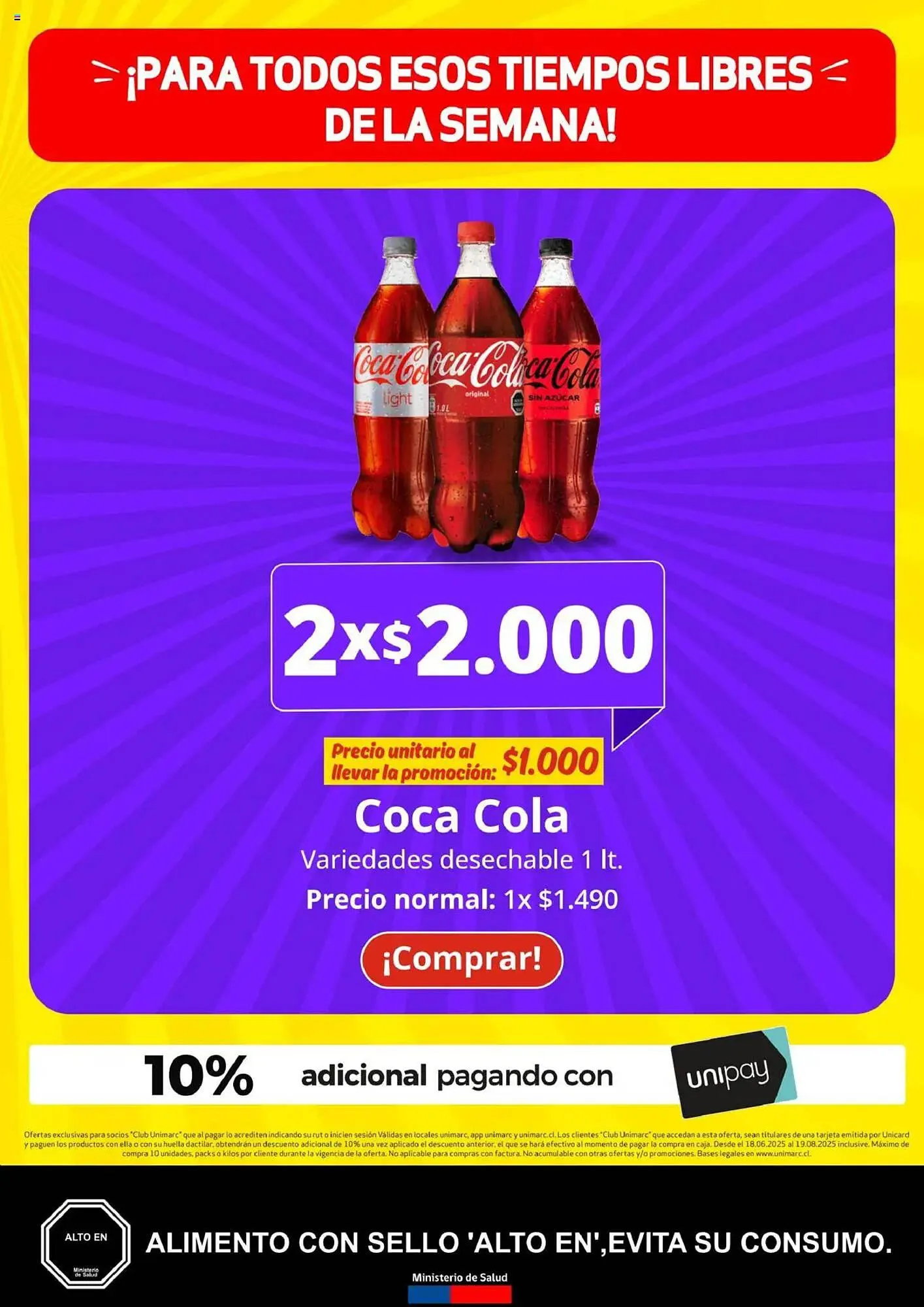 Catálogo de Catálogo Unimarc 18 de junio al 19 de agosto 2025 - Página 13