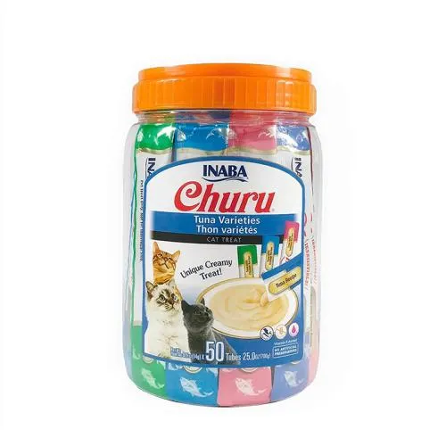 CHURU VARIEDADES TARRO ATÚN 50 UNIDADES