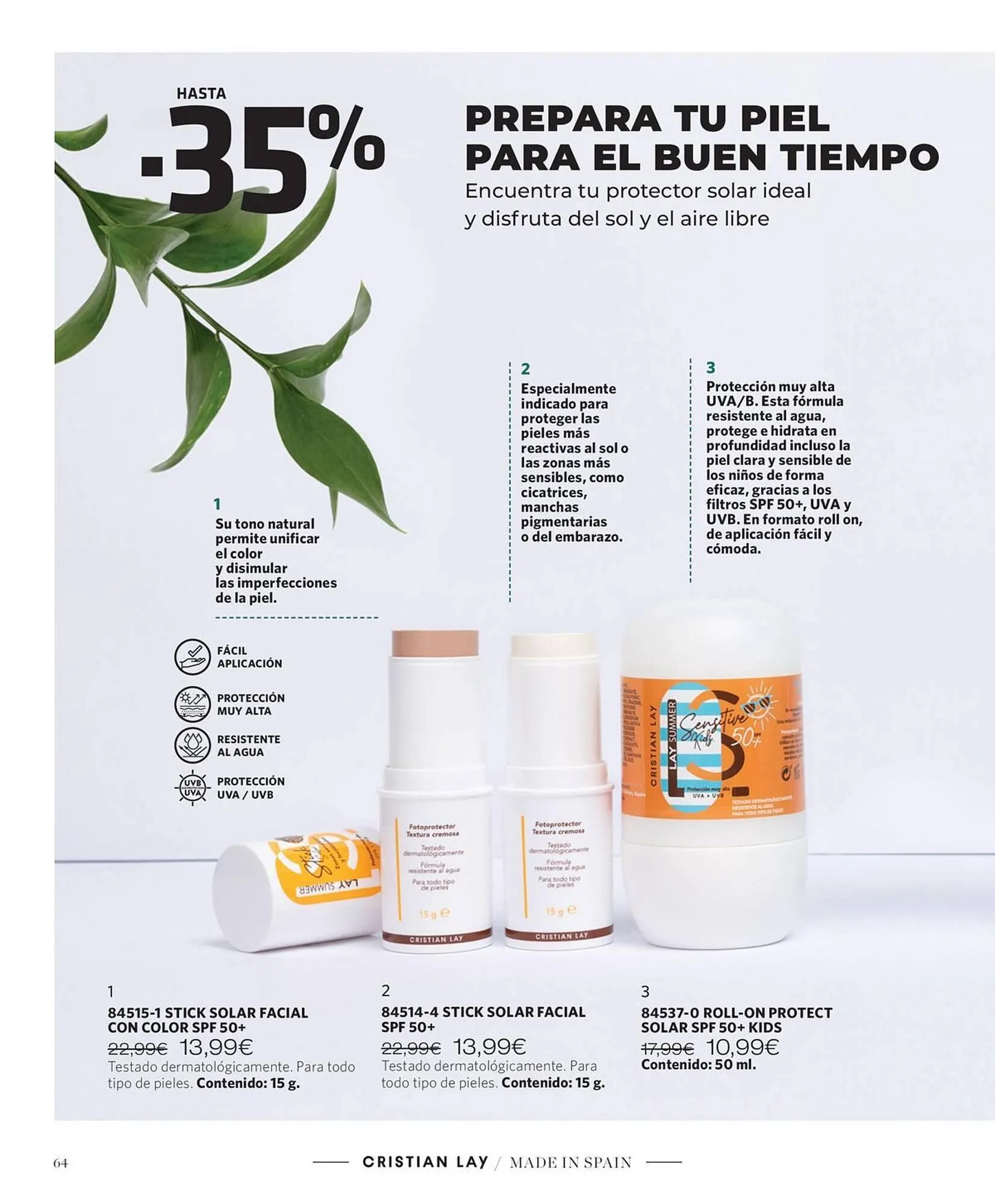 Catálogo de Catálogo Cristian Lay 28 de marzo al 30 de abril 2025 - Página 64