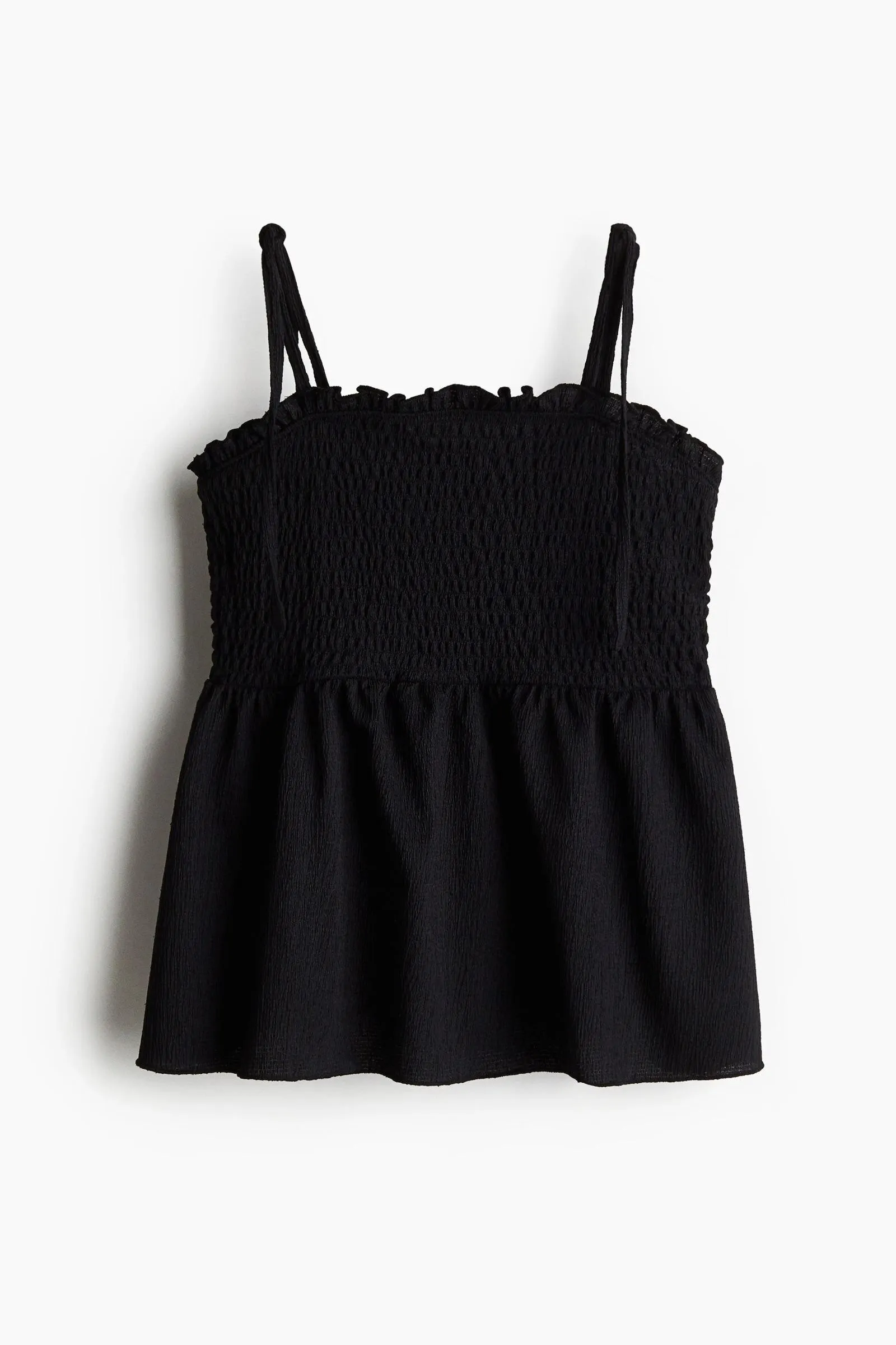 Top panal de abeja con tirantes finos