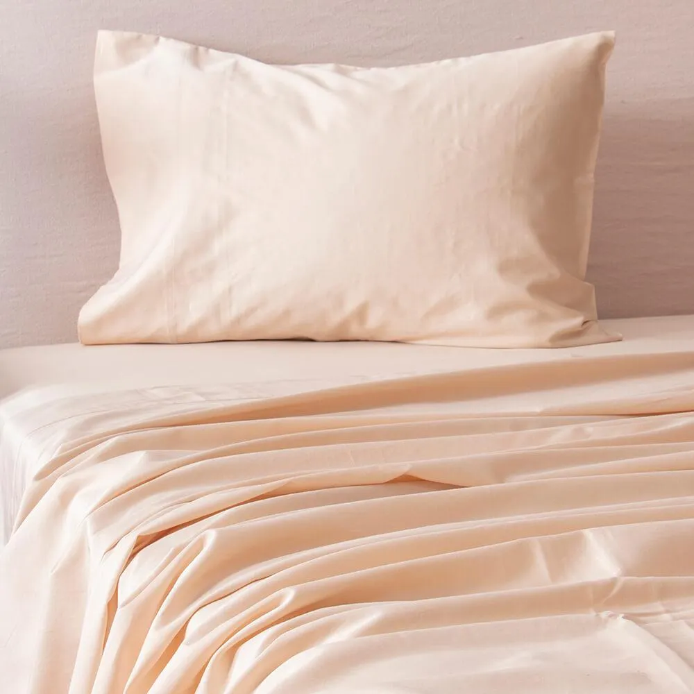 Sábana 300 Hilos 1.5 Plazas Beige