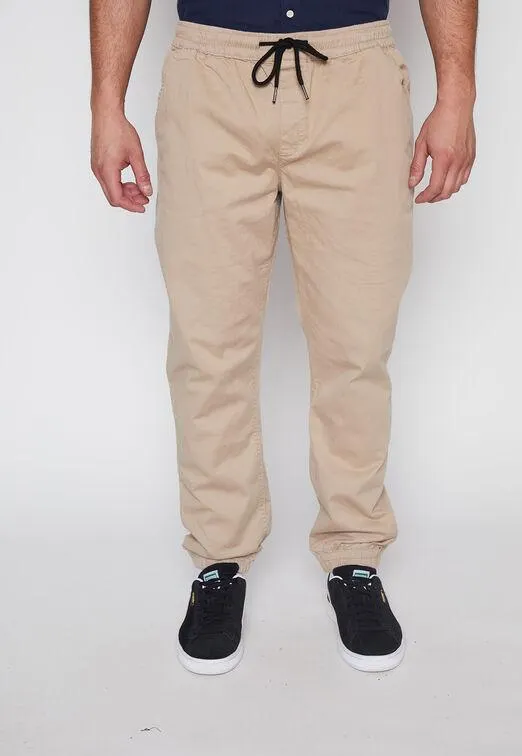 Pantalon Hombre Beige Jogger Family Shop