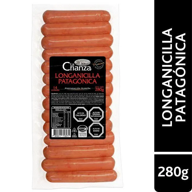 Longanicilla Patagónica La Crianza 280 g