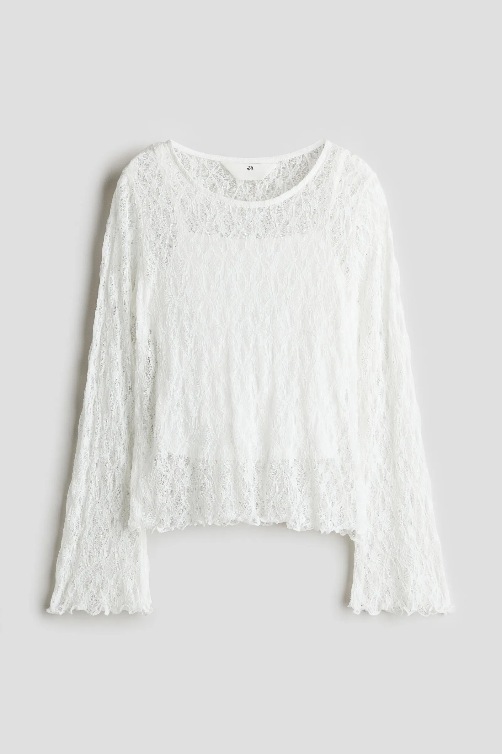 Top de encaje
