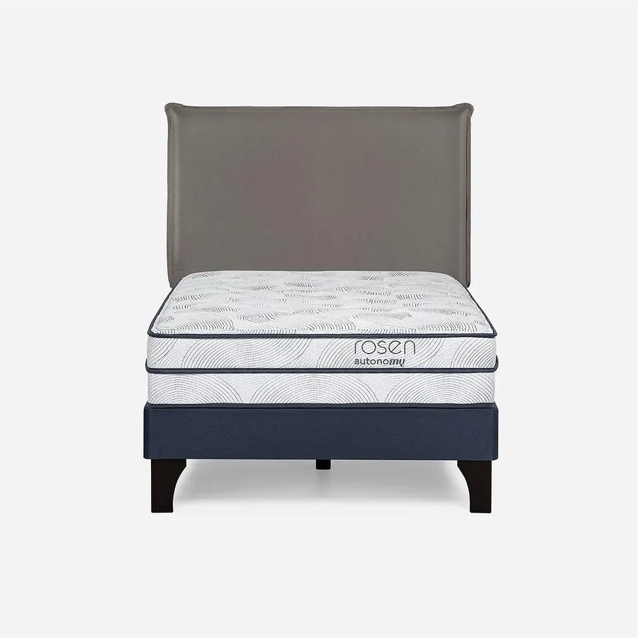 Cama Autonomy Sky 1,5 Plazas + Respaldo Maurice