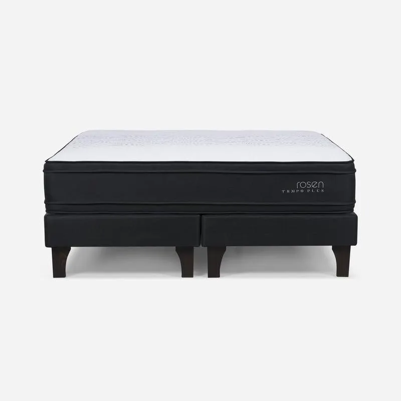 Cama Europea Tempo Plus 2 Plazas Rosen