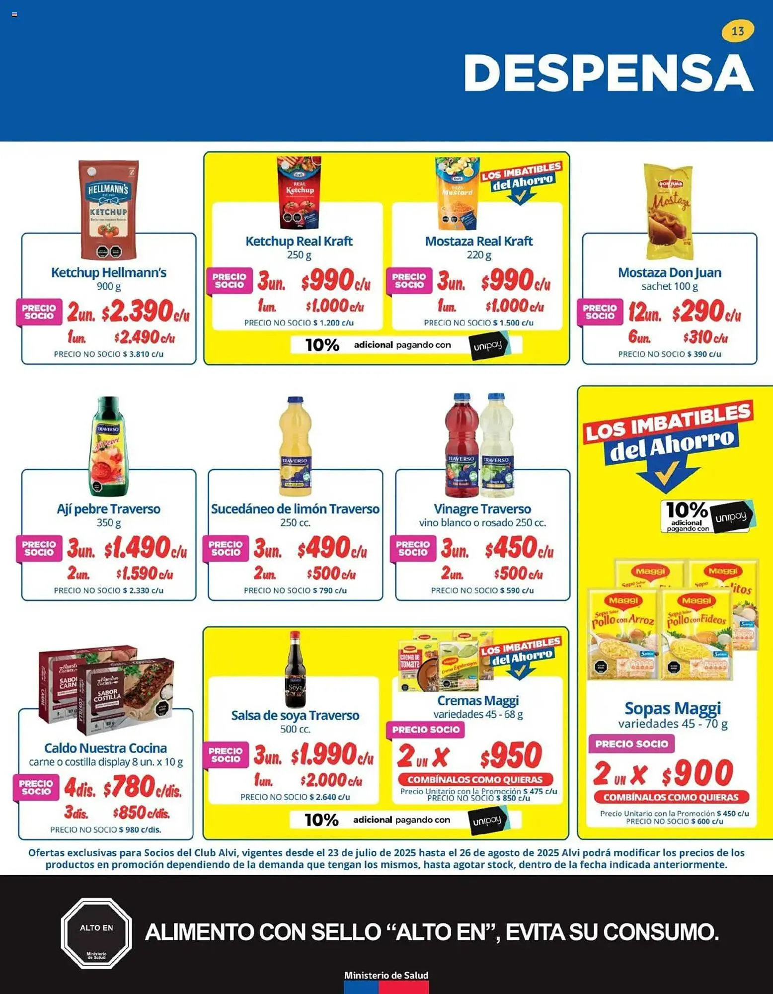 Catálogo de Catálogo Alvi 23 de julio al 27 de agosto 2025 - Página 13