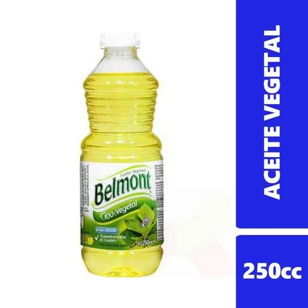 Aceite Vegetal Belmont 250cc
