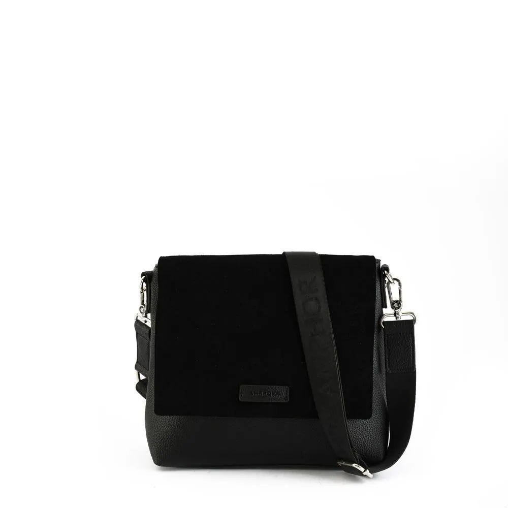 Ankara cartera bandolera negro