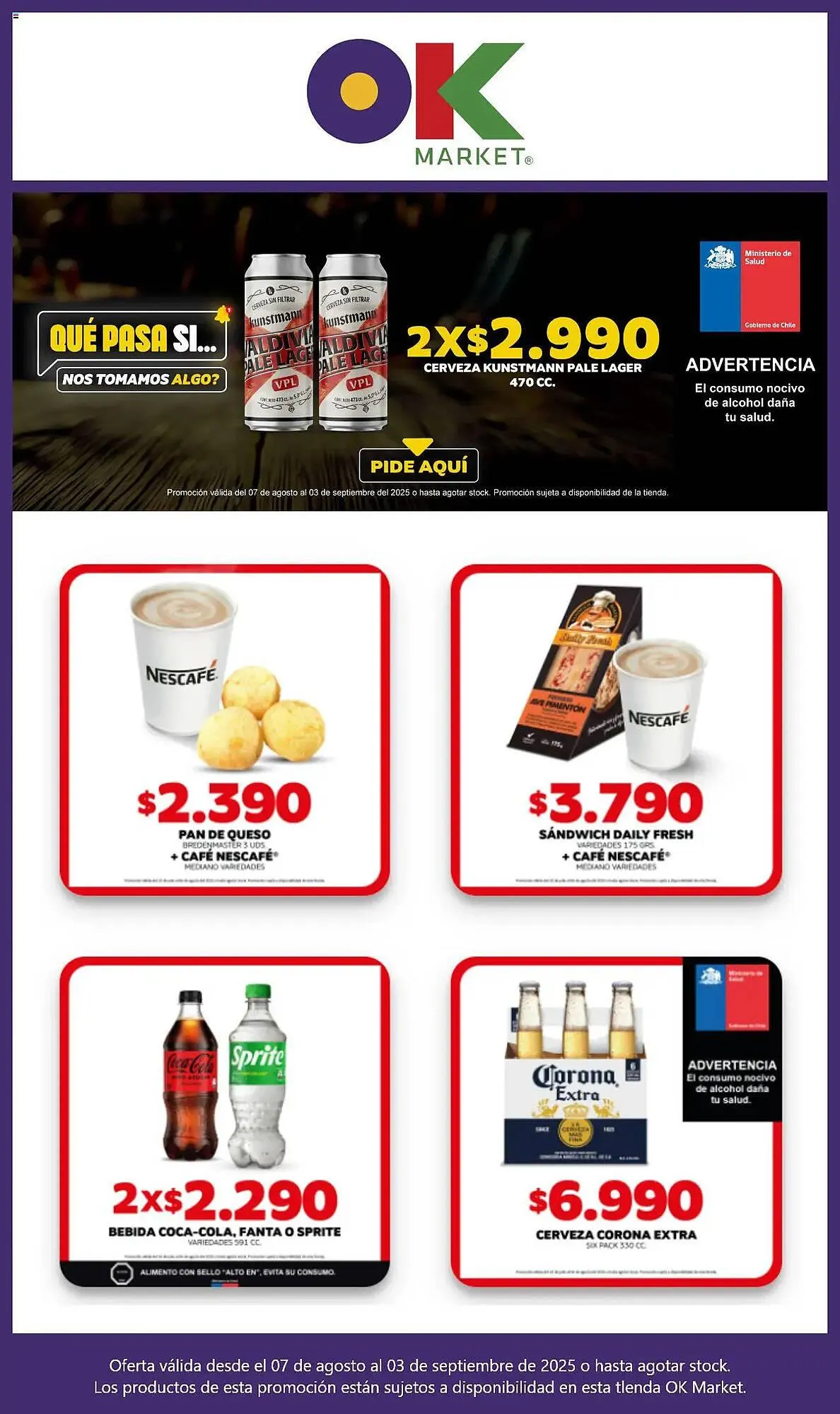 Catálogo de Catálogo OK Market 7 de agosto al 4 de septiembre 2025 - Página 6