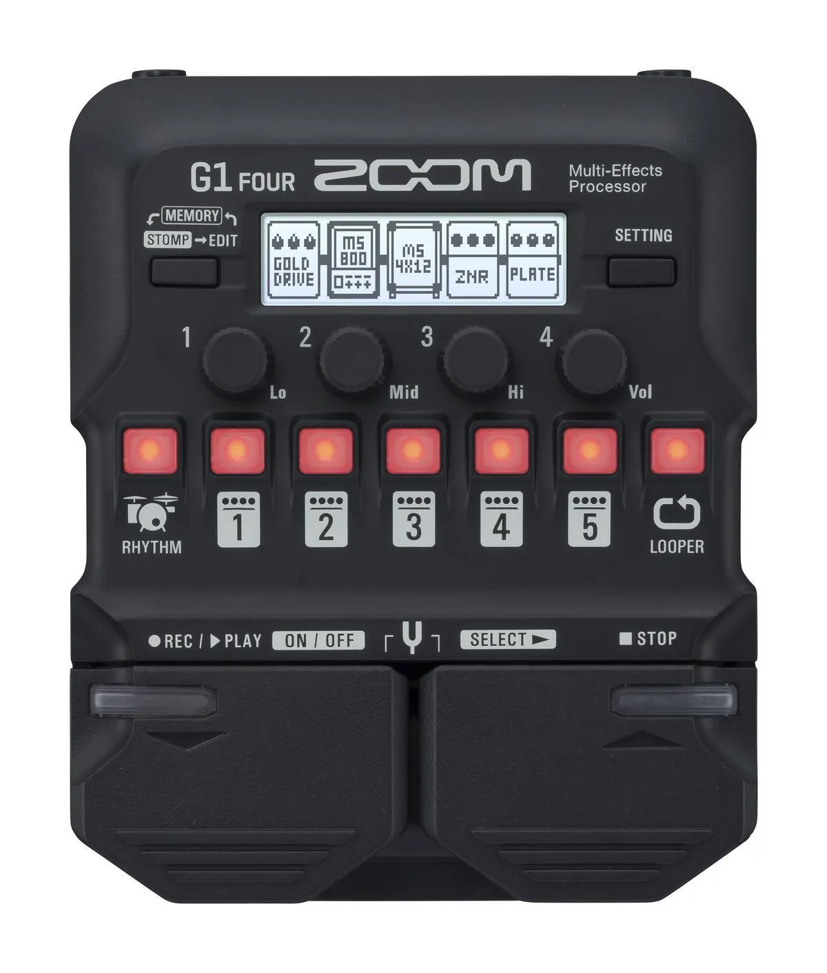 Pedalera multiefecto Zoom G1 FOUR