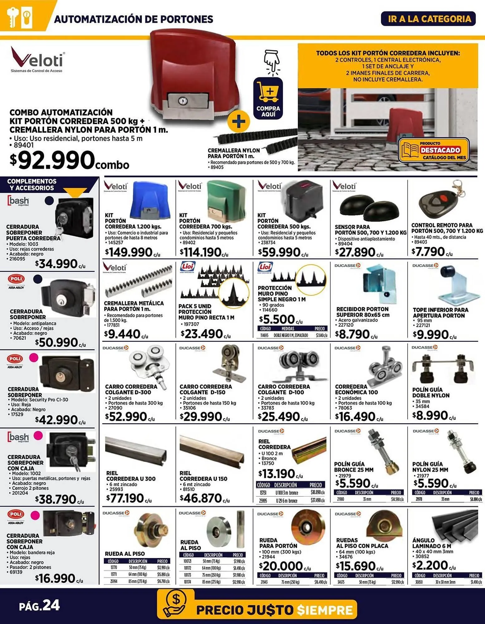 Catálogo de Catálogo Construmart 3 de abril al 28 de abril 2024 - Página 24